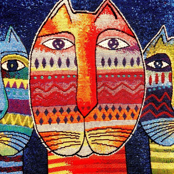 3 CATS TOTE BAG - Picture 2 of 7